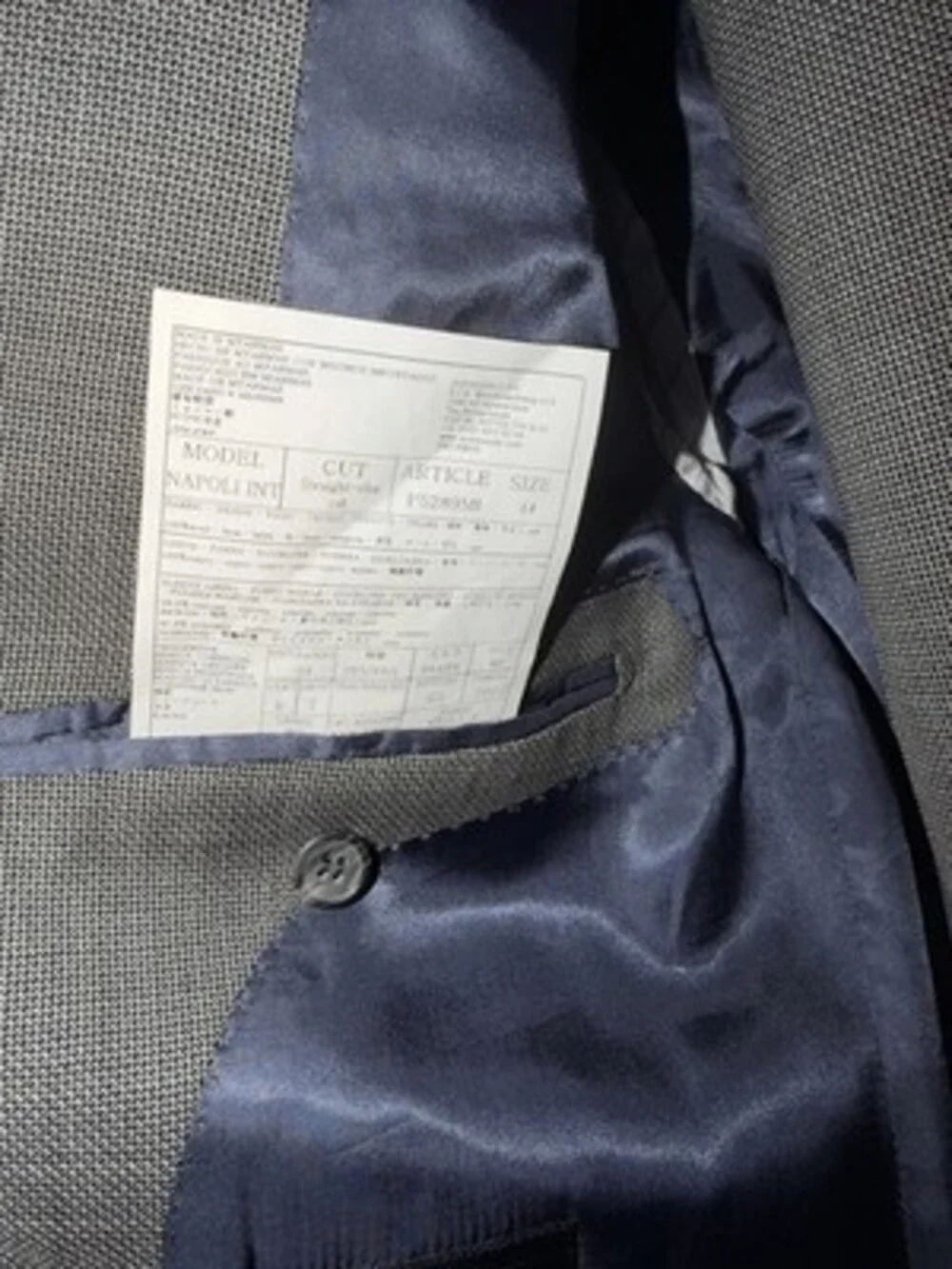SuitSupply Zignone Tropical Wool 2 Piece Suit 34R 30x32